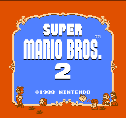 Super Mario Bros. 2 (E)  screenshot