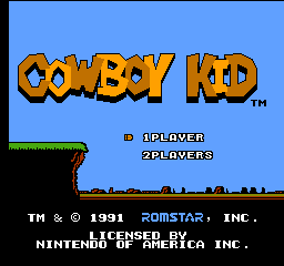 Cowboy Kid (U)  screenshot