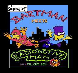 Simpsons, The - Bartman Meets Radioactive Man (U) (Proto)  screenshot