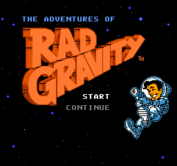Adventures of Rad Gravity, The (U)  screenshot