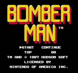 Bomberman (U)  screenshot