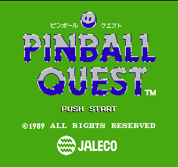 Pinball Quest (J)  screenshot