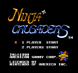 Ninja Crusaders (U)  screenshot
