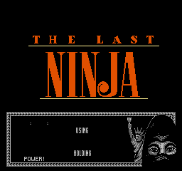 Last Ninja, The (U)  screenshot