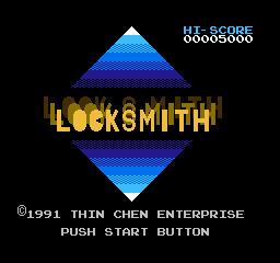 Locksmith (As) (Unl) (NES)  screenshot