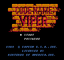 Code Name - Viper (U)  screenshot