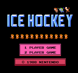 Ice Hockey (U)  screenshot