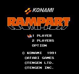 Rampart (J)  screenshot