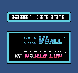 Super Spike V'Ball + Nintendo World Cup (U) screenshot