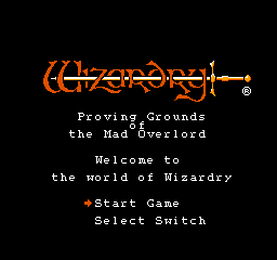 Wizardry - Proving Grounds of the Mad Overlord (U)  screenshot