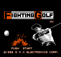 Fighting Golf (J)  screenshot