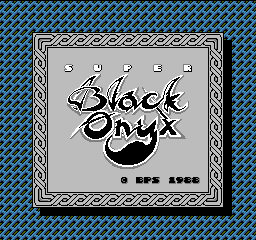 Super Black Onyx (J)  screenshot
