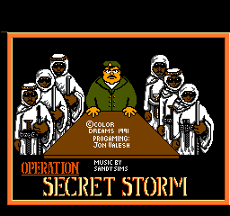 Operation Secret Storm (U) (Unl)  screenshot