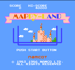 Mappy-Land (J)  screenshot