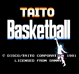 Taito Basketball (J)  screenshot