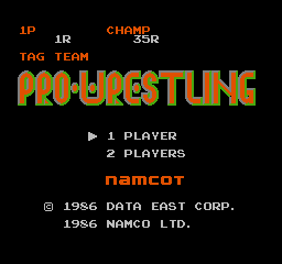 Tag Team Pro-Wrestling (J)  screenshot