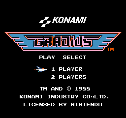 Gradius (E)  screenshot