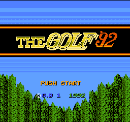 Golf '92, The (J)  screenshot