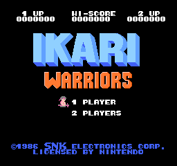 Ikari Warriors (E)  screenshot