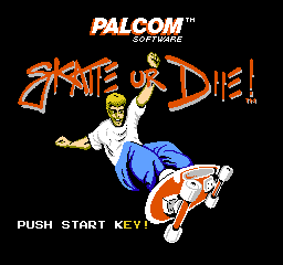 Skate or Die! (E)  screenshot