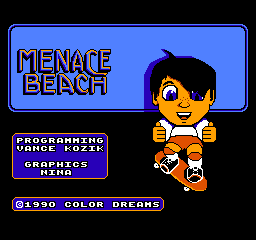 Menace Beach (U) (Unl)  screenshot