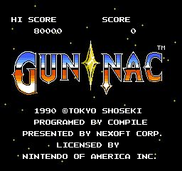 Gun Nac (U)  screenshot