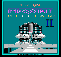 Impossible Mission II (U) (Unl)  screenshot