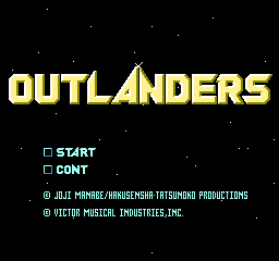 Outlanders (J) [a]  screenshot