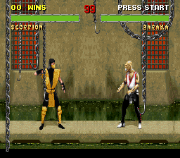 Mortal Kombat II (E) (v1.1) screenshot