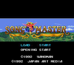 Song Master (J)  screenshot