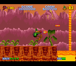 Daffy Duck - The Marvin Missions (E) screenshot