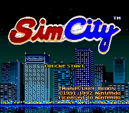 SimCity (G)  screenshot