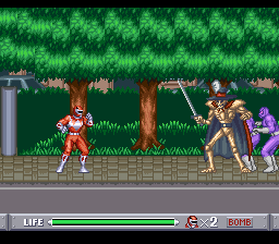 Mighty Morphin Power Rangers (E) screenshot