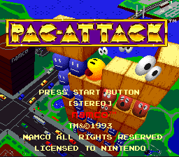 Pac-Attack (E)  screenshot
