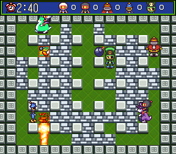 Super Bomberman 5 - Caravan Event Ban (J) screenshot