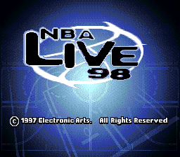 NBA Live '98 (U)  screenshot