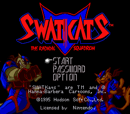 SWAT Kats - The Radical Squadron (U)  screenshot