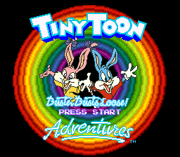 Tiny Toon Adventures - Buster Busts Loose! (S)  screenshot