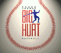 Frank Thomas Big Hurt Baseball (J)  screenshot