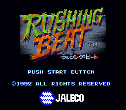 Rushing Beat (J)  screenshot