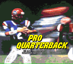 Pro Quarterback (U)  screenshot