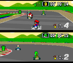 Super Mario Kart (U) screenshot