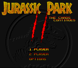 Jurassic Park II - The Chaos Continues (U) (M4)  screenshot