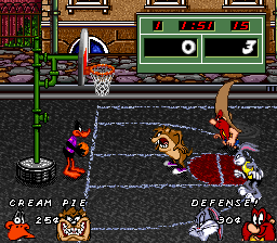 Looney Tunes Basketball (E) screenshot
