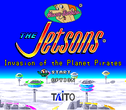 Jetsons, The - Invasion of the Planet Pirates (U)  screenshot