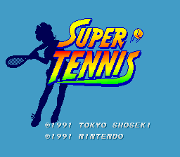 Super Tennis (E) (v1.1)  screenshot