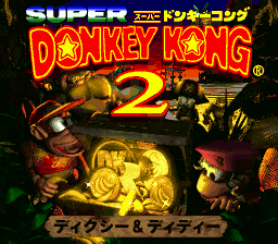 Super Donkey Kong 2 - Dixie & Diddy (J) (v1.0)  screenshot