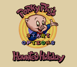 Porky Pig's Haunted Holiday (U) [151B]  screenshot