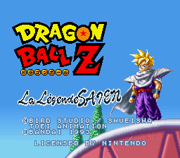 Dragon Ball Z - La Legende Saien (F)  screenshot