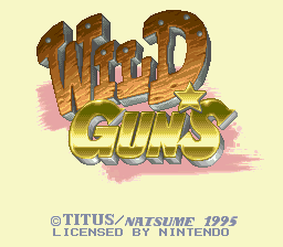 Wild Guns (E)  screenshot